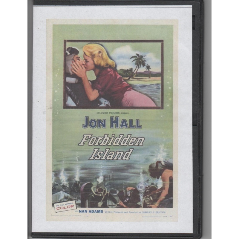 FORBIDDEN ISLAND - JON HALL  ALL REGION DVD