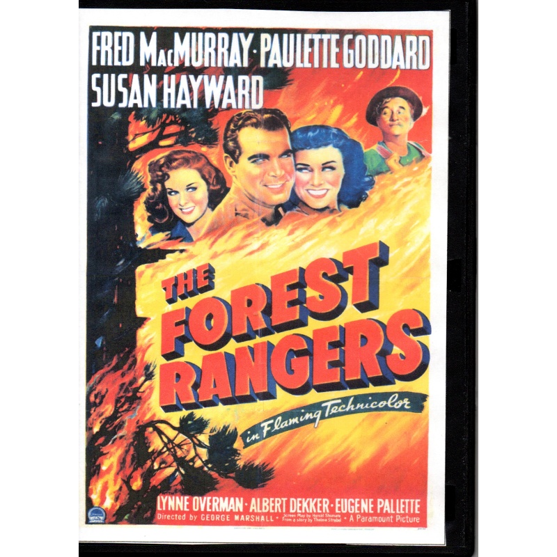 FOREST RANGERS - FRED MACMURRAY & SUSAN HAYWARD  ALL REGION DVD