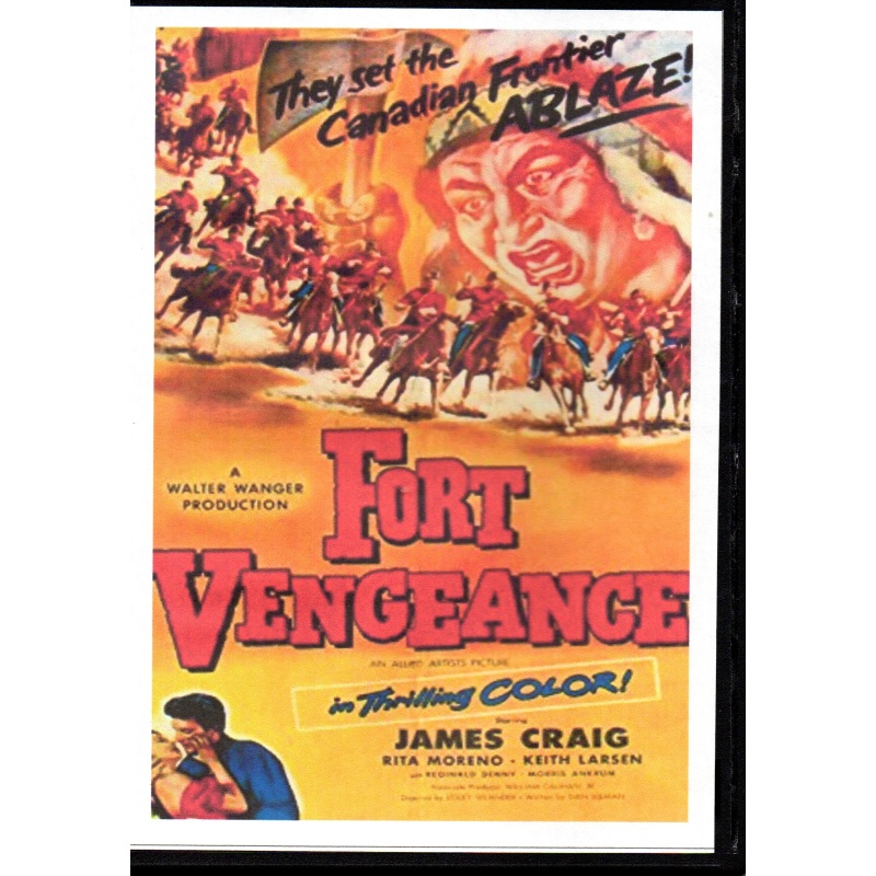 FORT VENGEANCE - JAMES CRAIG & RITA MARINO ALL REGION DVD