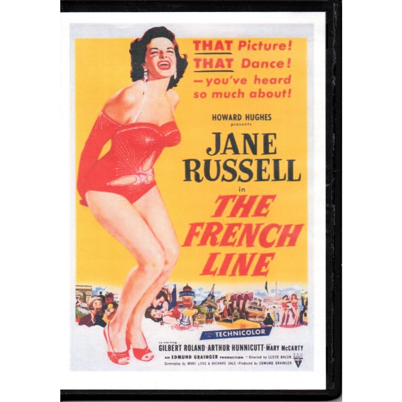 FRENCH LINE - JANE RUSSELL  ALL REGION DVD