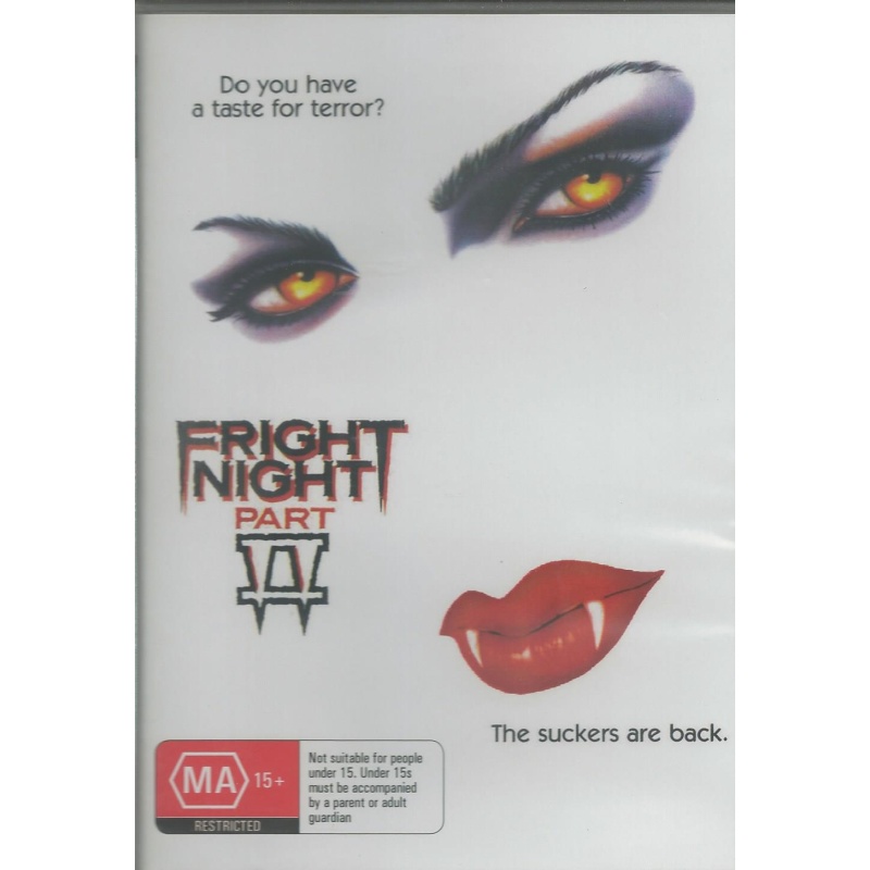 FRIGHT NIGHT 2 - RODDY MCDOWALL - ALL REGION DVD