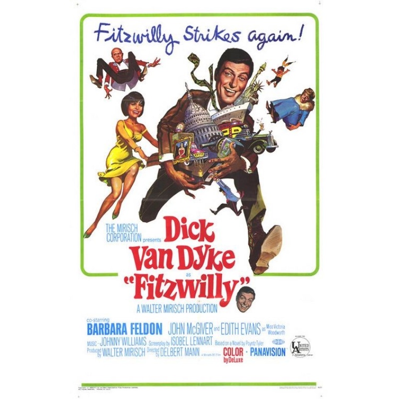Fitzwilly 1967 - Dick Van Dyke, Barbara Feldon