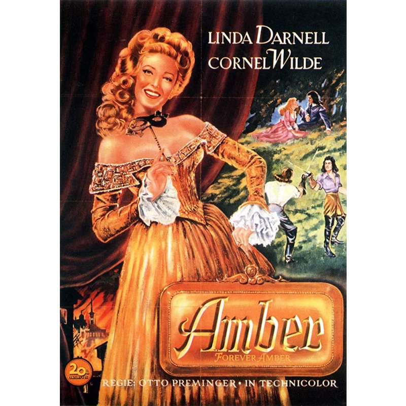 Forever Amber (1947)  Linda Darnell, Cornel Wilde, Richard Greene