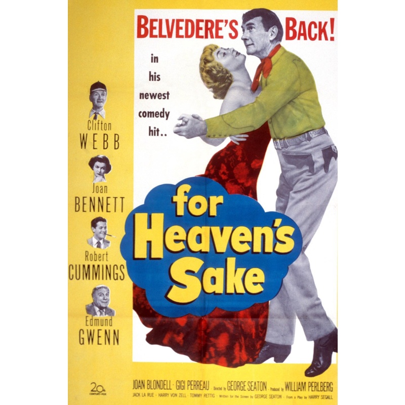 For Heaven's Sake (1950)  Clifton Webb, Joan Bennett, Robert Cummings |