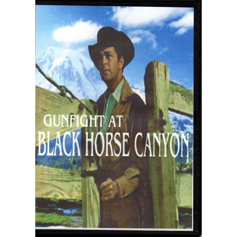 GUNFIGHT AT BLACK HORSES CANYON -  DALE ROBERTSON & ROD CAMERON ALL REGION DVD