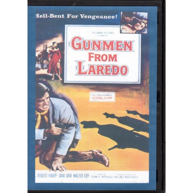 GUNMEN FROM LAREDO - ROBERT KNAPP  ALL REGION DVD