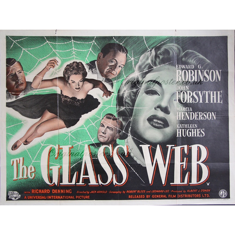 The Glass Web (1953) Edward G. Robinson, John Forsythe, Kathleen Hughes Film-noir