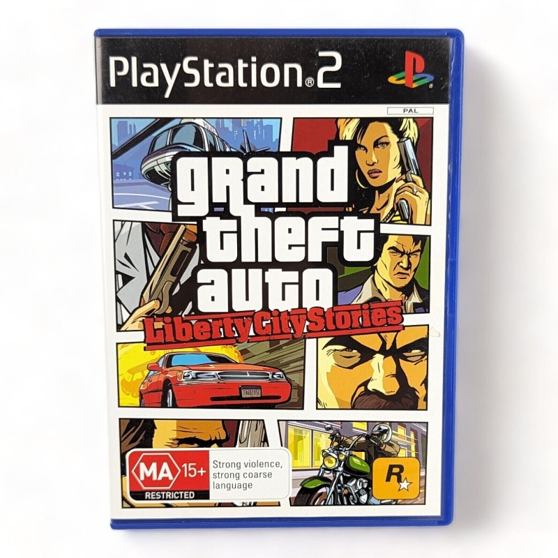 Grand Theft Auto Liberty City Stories - Sony PS2 - Pre-Owned With Manual