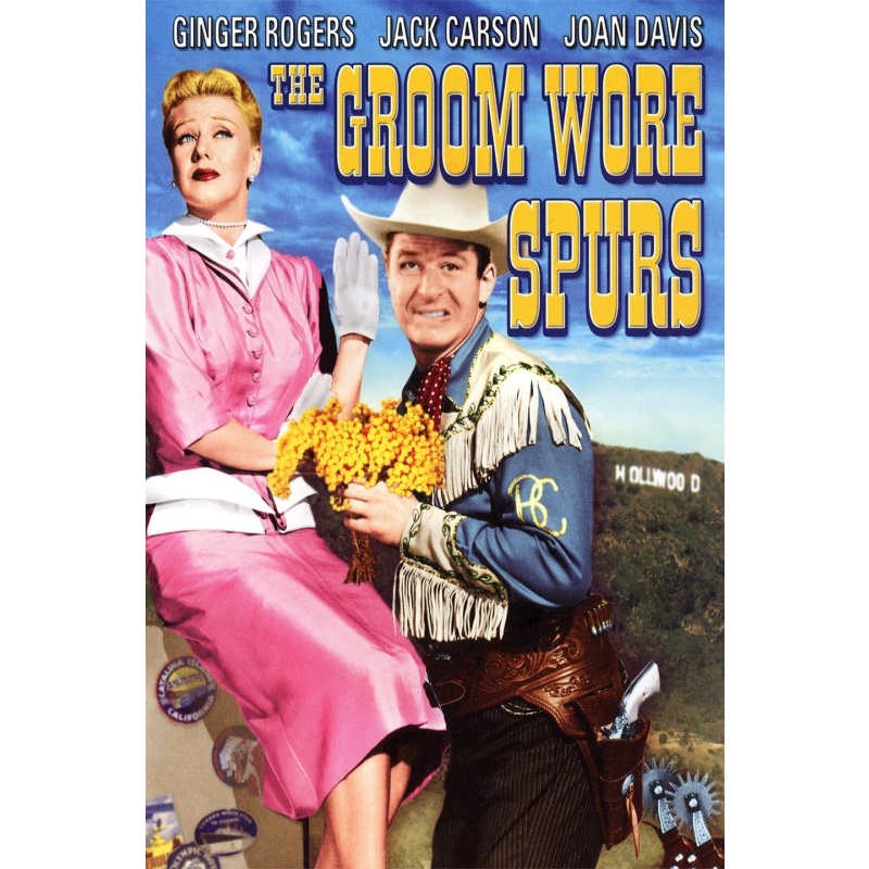 The Groom Wore Spurs (1951)  Ginger Rogers, Jack Carson, Joan Davis