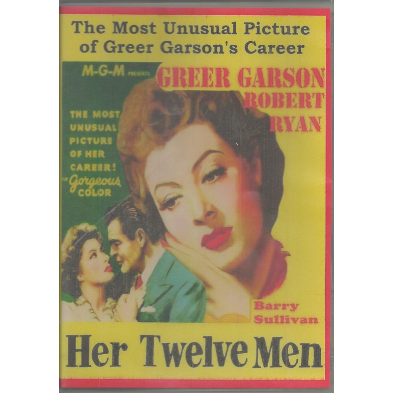 HER TWELVE MEN - GREER GARSON & ROBERT RYAN  ALL REGION DVD