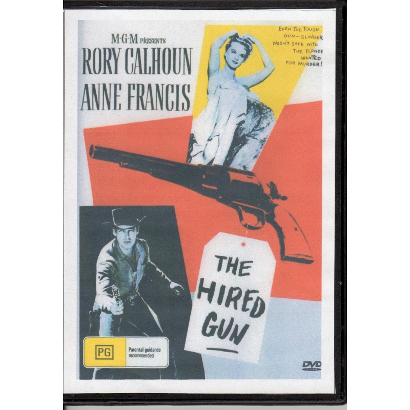 HIRED GUN - RORY CALHOUN   ALL REGION DVD