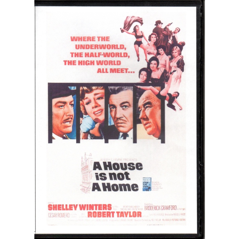 HOUSE IS NOT A HOME, A - SHELLEY WINTERS & ROBERT TAYLOR  ALL REGION DVD