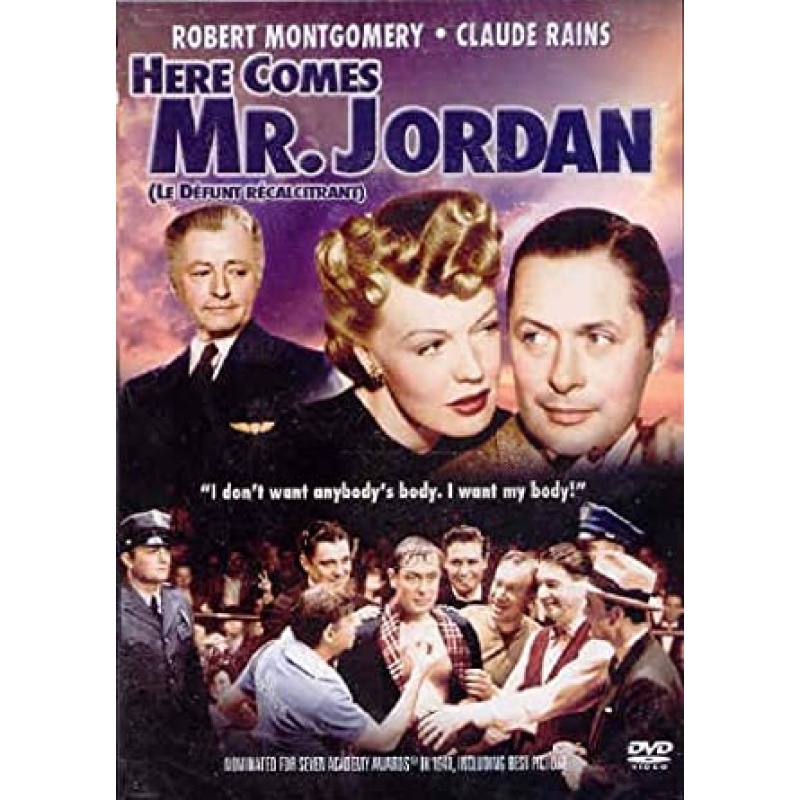 Here Comes Mr. Jordan 1941 - Claude Rains, Robert Montgomery, Edward Everet