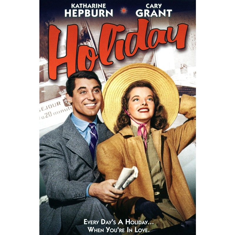 Holiday (1938) Katherine Hepburn, Cary Grant, Doris Nolan
