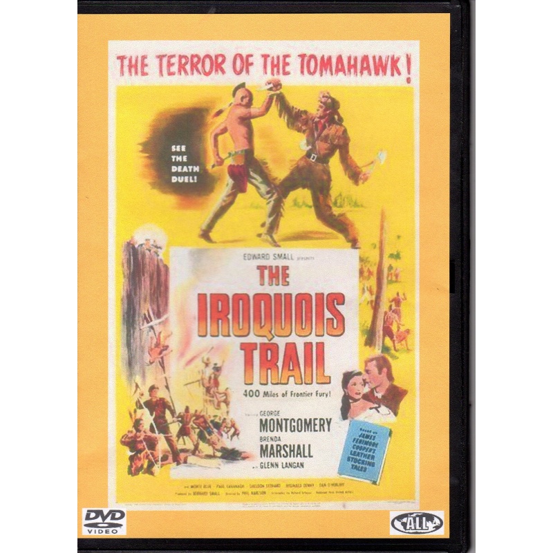 IROQUIOS TRAIL - GEORGE MONTGOMERY & BRENDA MARSHALL ALL REGION DVD