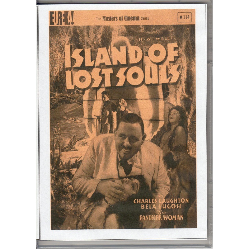 ISLAND OF LOST SOULS - RICHARD LAUGHTON ALL REGION DVD