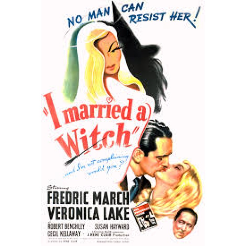 I Married a Witch (1942)        Fredric March, Veronica Lake, Robert Benchley RARE Movie