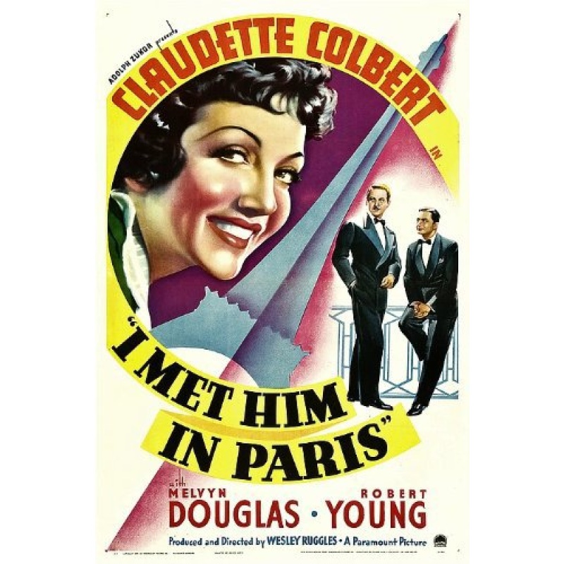 I Met Him In Paris 1937 - Claudette Colbert, Robert Young, Melvyn Douglas