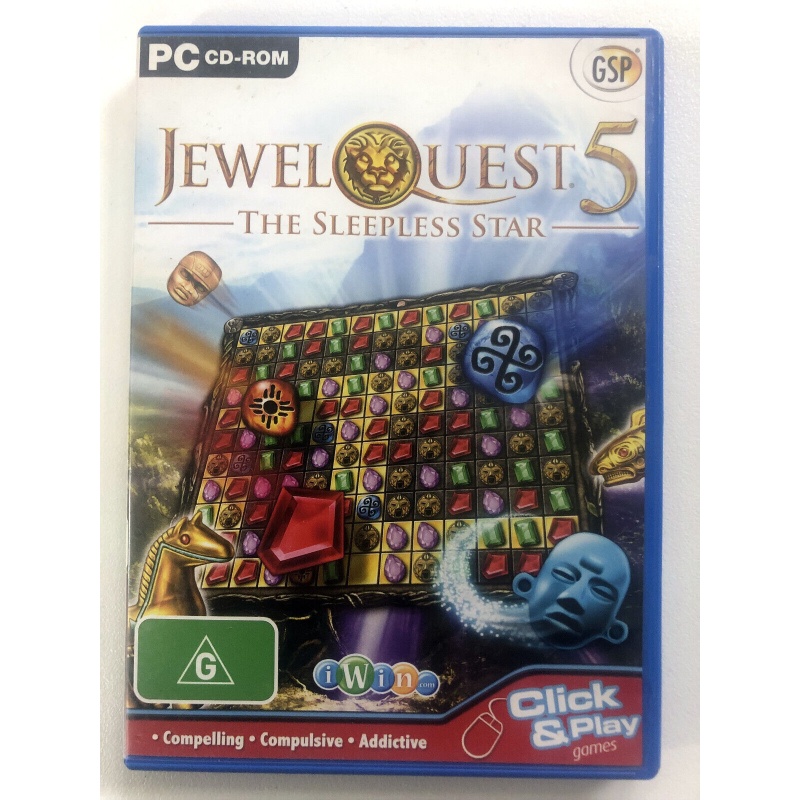 Jewel Quest 5 the Sleepless Star - Pc Game - (Pre-owned)