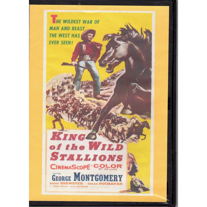 KING OF THE WILD STALLIONS - GEORGE MONTGOMERY ALL REGION DVD
