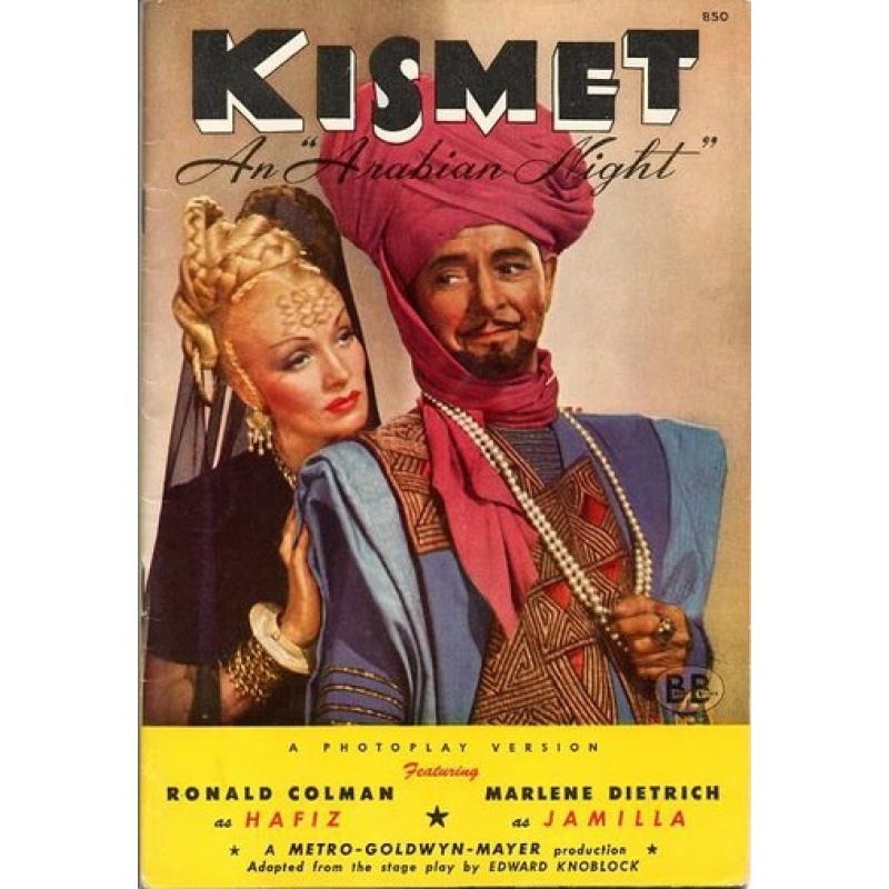 Kismet (1944)   Ronald Colman, Marlene Dietrich, James Craig