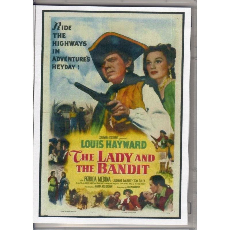 LADY AND THE BANDIT - LEWIS HAYWARD ALL REGION DVD