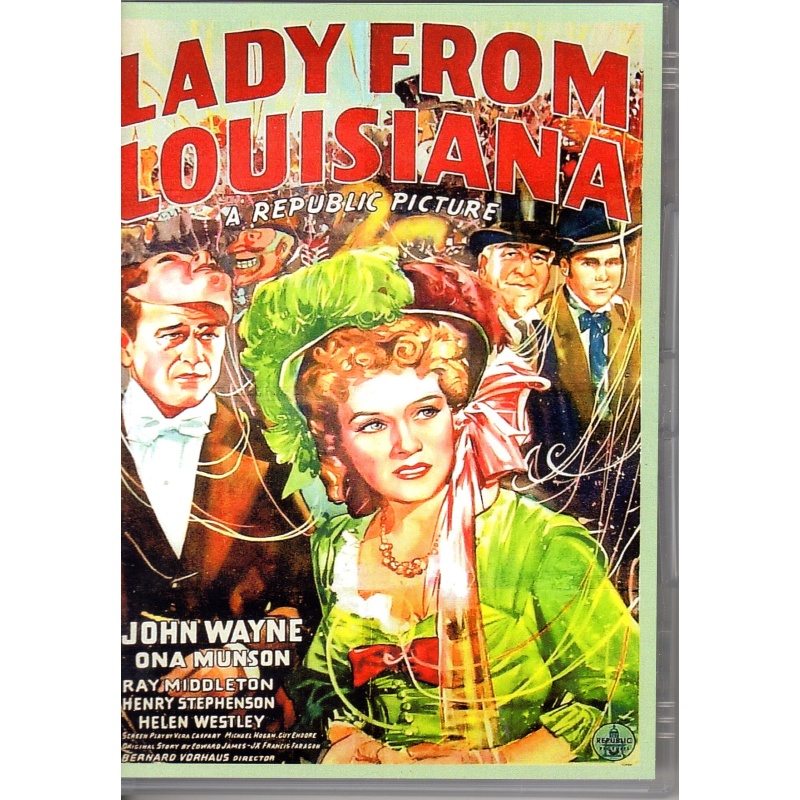 LADY FROM LOUISIANA - JOHN WAYNE   ALL REGION DVD