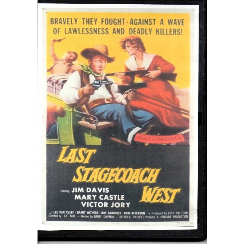 LAST STAGECOACH WEST - JIM DAVIS & MARY CASTLE ALL REGION DVD