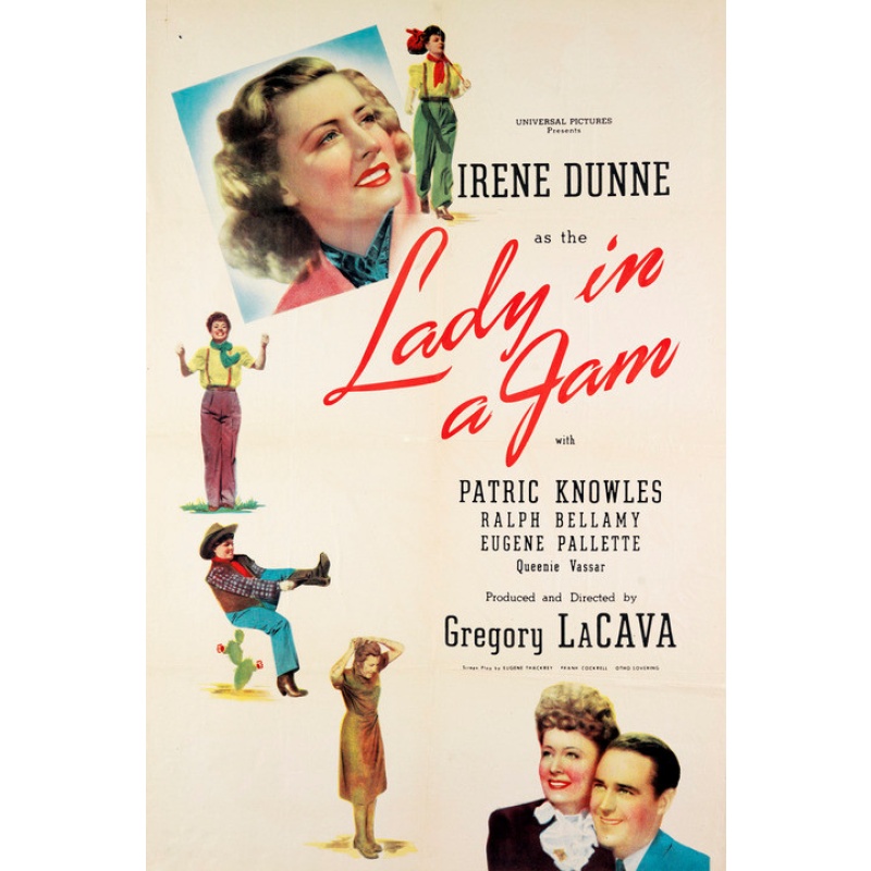 Lady In A Jam - Irene Dunne, Patric Knowles 1942