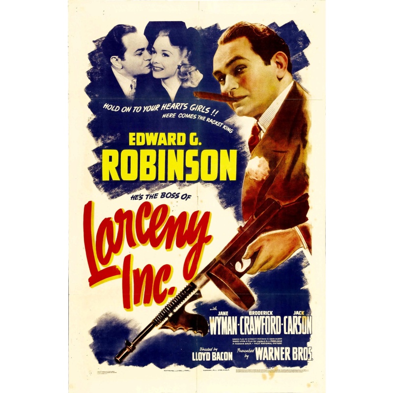 Larceny Inc 1942 - Edward G Robinson, Jane Wyman, Broderick Crawford