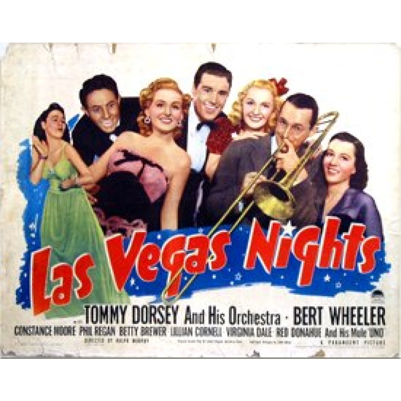 LAS  VEGAS NIGHTS Stars: Phil Regan, Bert Wheeler, Constance Moore 1941