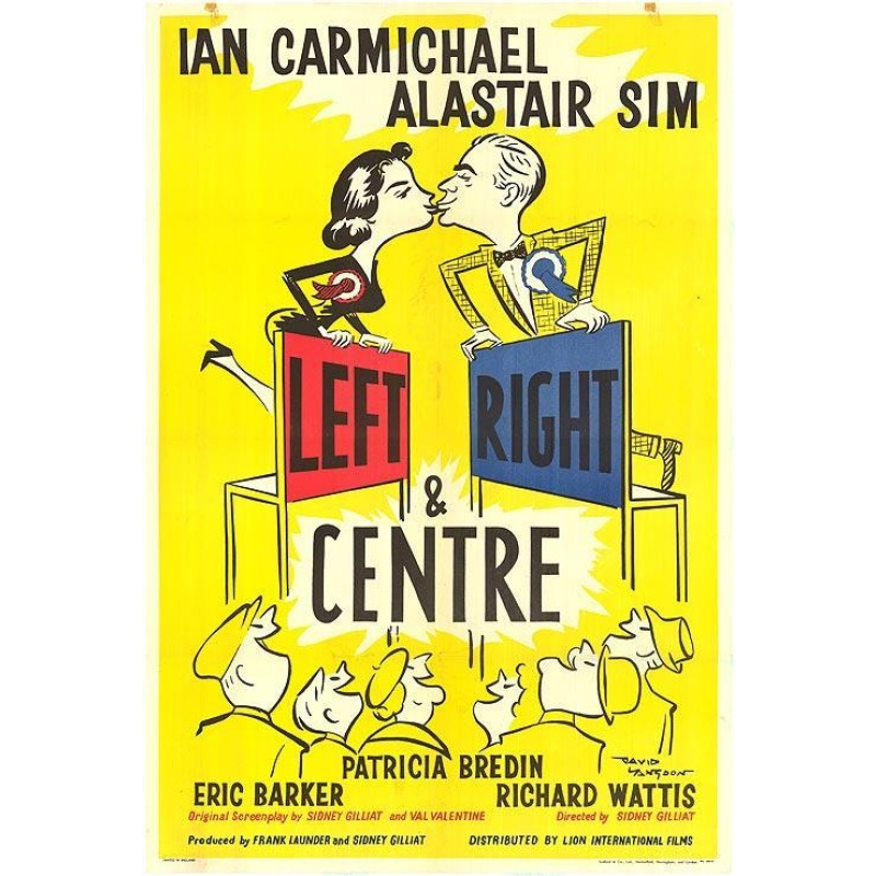 Left Right and Centre 1959 • Ian Carmichael, Alastair Sim,