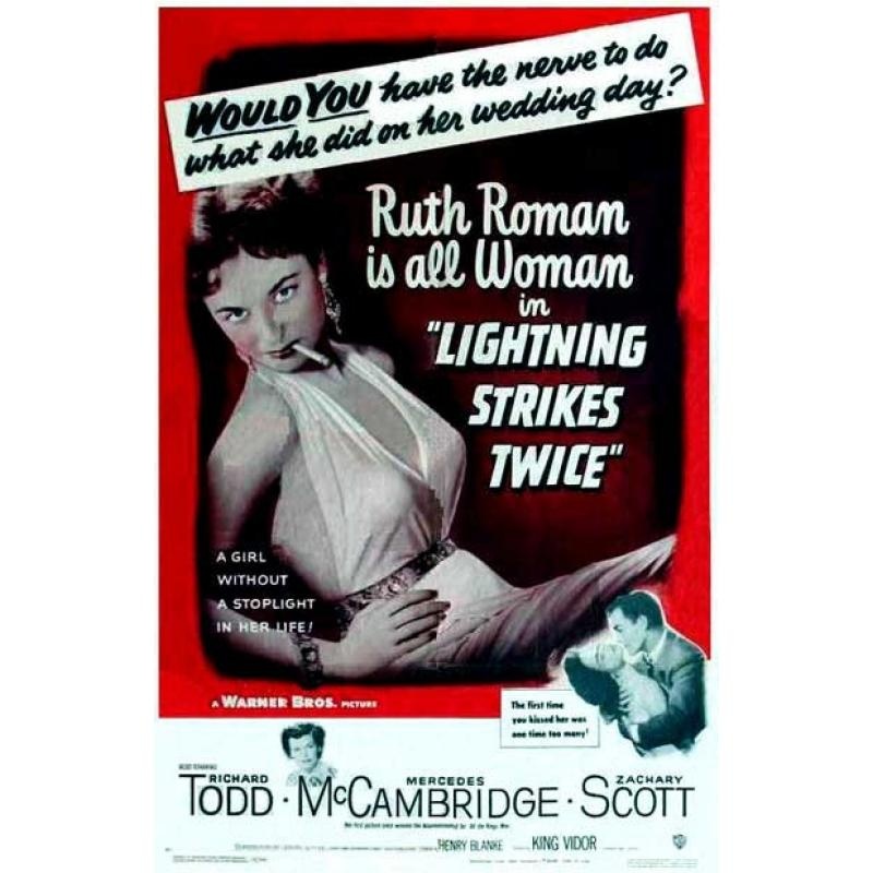 Lightning Strikes Twice (1951)Richard Todd, Ruth Roman, Mercedes McCambridge