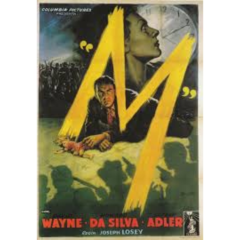 M 1951 Stars: David Wayne, Howard Da Silva, Luther Adler,