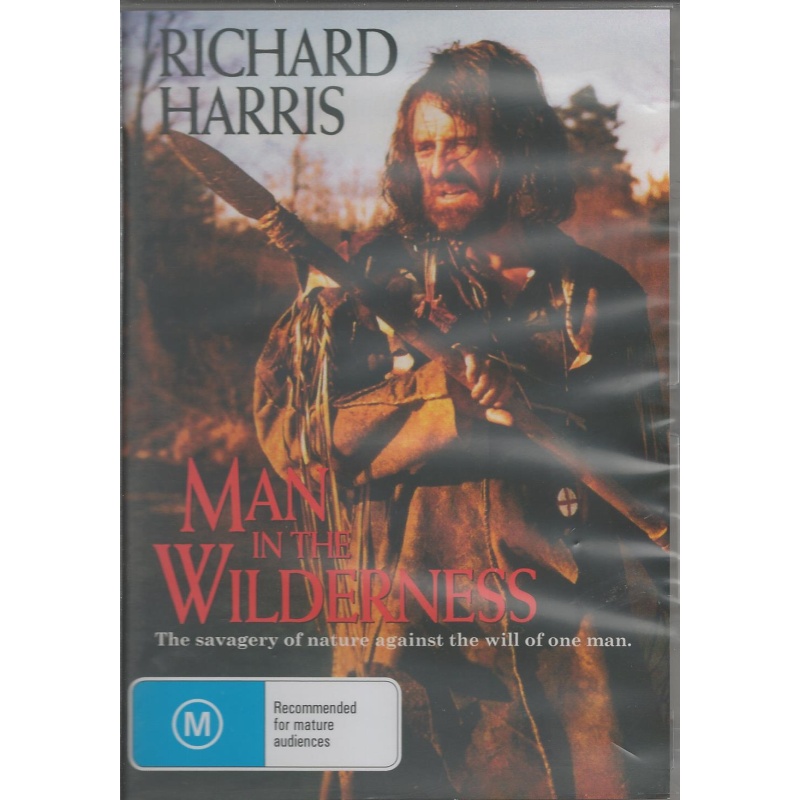 MAN IN THE WILDERNESS - RICHARD HARRIS  ALL REGION DVD