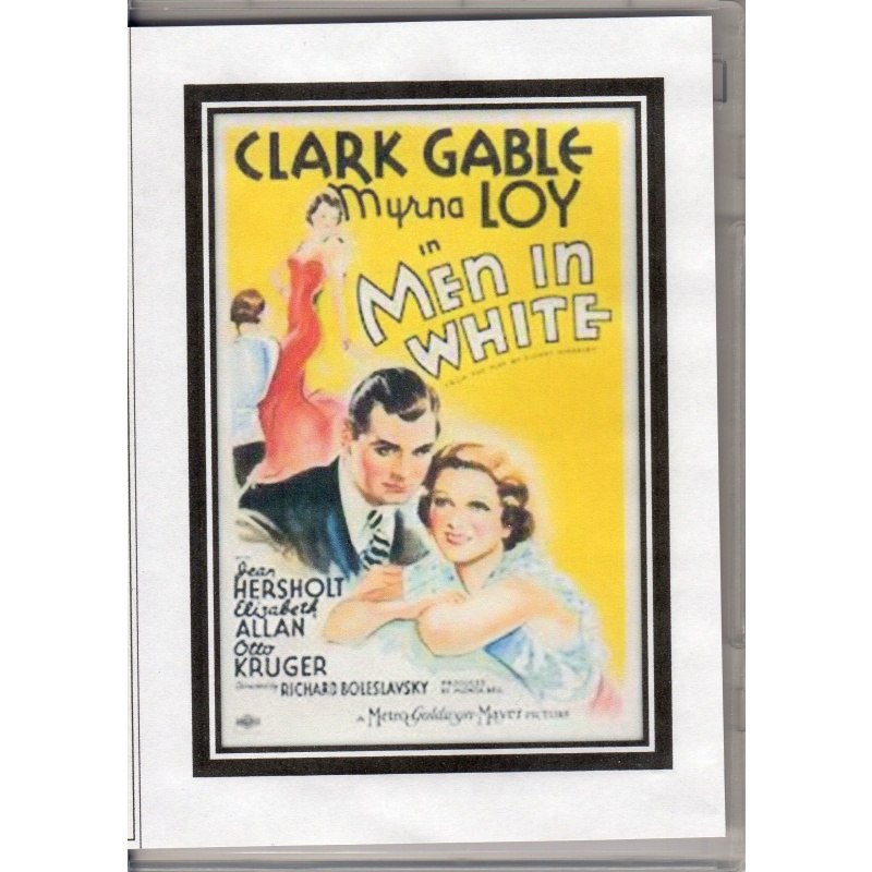 MEN IN WHITE - CLARK GABLE  ALL  REGION DVD
