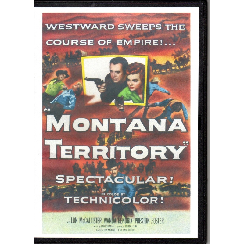 MONTANA TERRITORY - LON  MACALISTER ALL REGION DVD