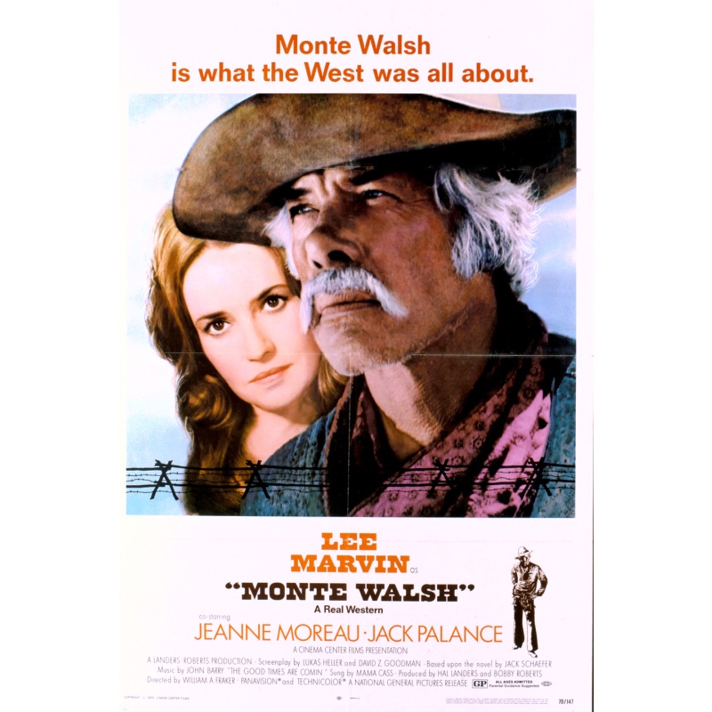 Monte Walsh (1970)    Lee Marvin, Jack Palance, Jeanne Moreau