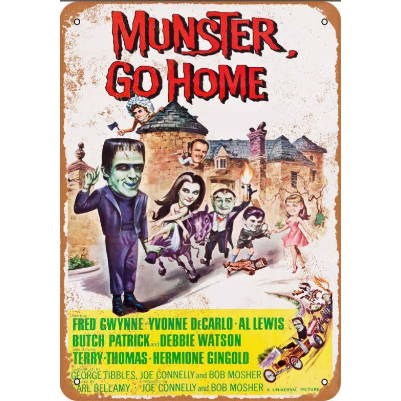 Munster, Go Home! (1966)  Fred Gwynne, Yvonne De Carlo, Al Lewis