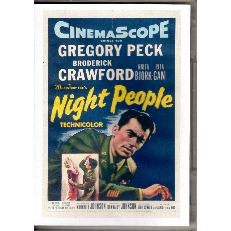 NIGHT PEOPLE - GREGORY PECK ALL  REGION DVD