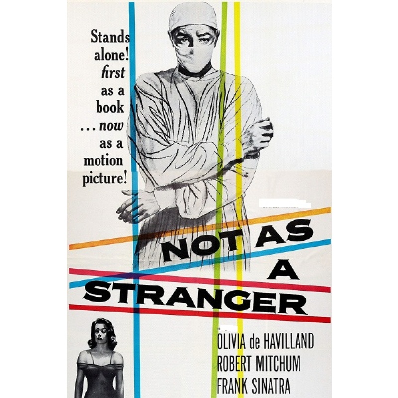 Not as a Stranger (1955) Olivia de Havilland, Frank Sinatra, Robert Mitchum