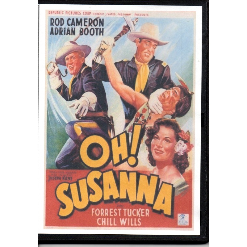 OH, SUSANNA - FORREST TUCKER & ROD CAMERON ALL REGION DVD
