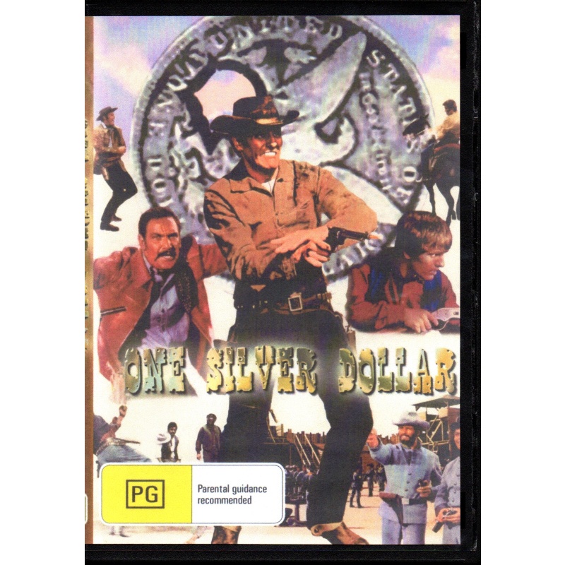 ONE SILVER DOLLAR - GIULLANO GEMMA  ALL REGION DVD