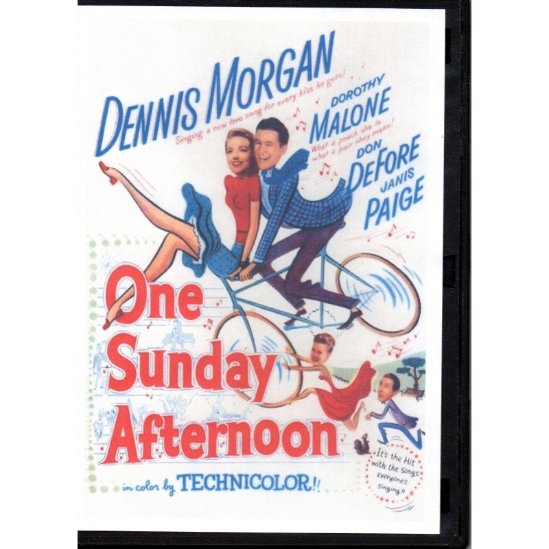 ONE SUNDAY AFTERNOON - DENNIS MORGAN & DOROTHY MALONEALL REGION DVD