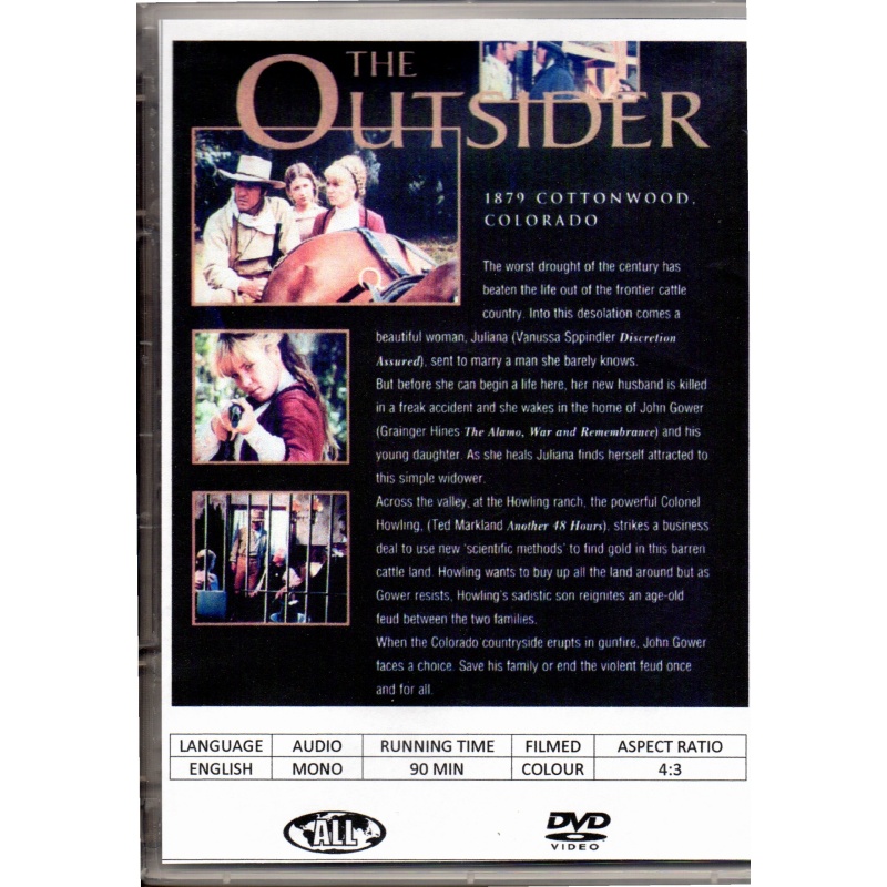 OUTSIDER, THE - TED MARKLAND & VANESSA SPINDLER  ALL REGION DVD