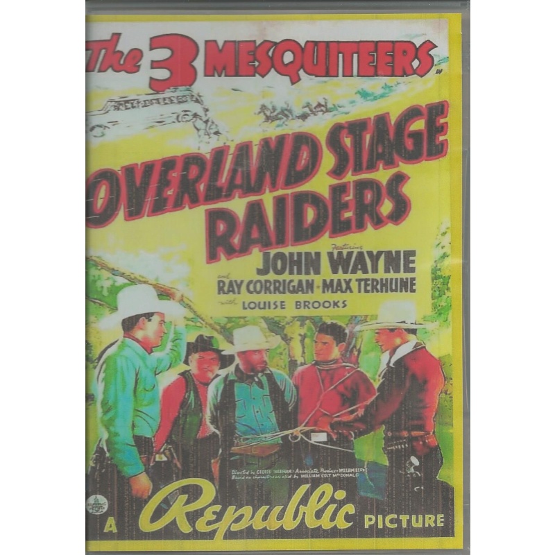 OVERLAND STAGE RAIDERS - JOHN WAYNE - ALL REGION DVD