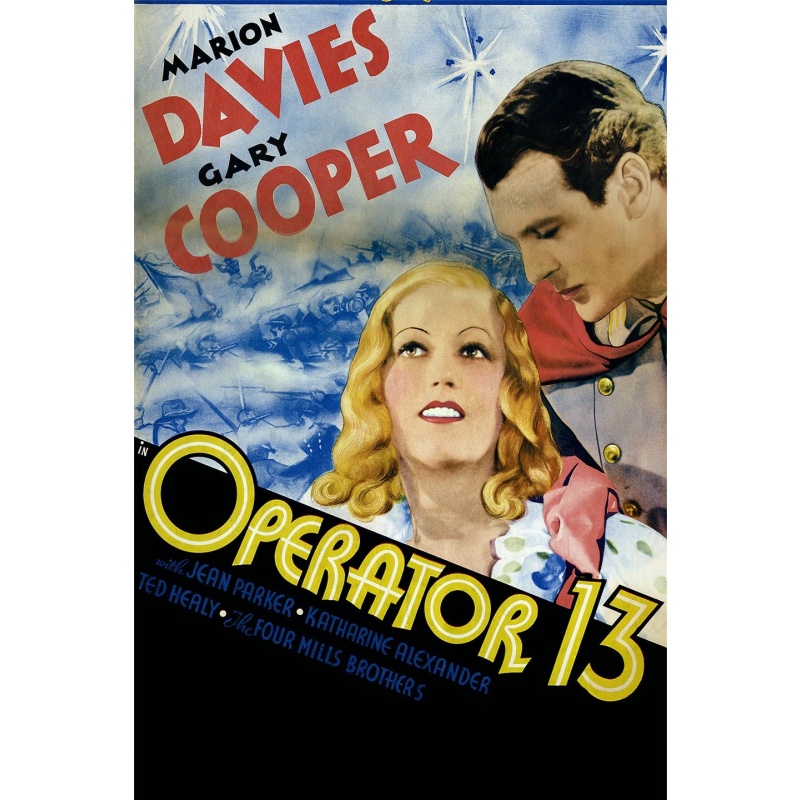 Operator 13 1934 Marion Davies, Gary Cooper, and Jean Parker