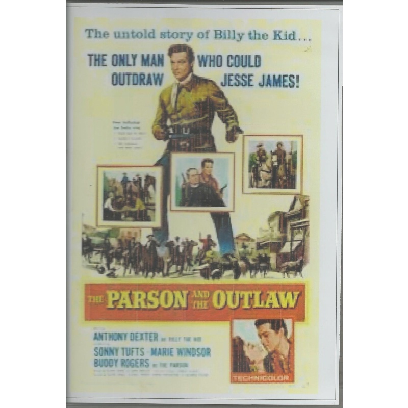PARSON AND THE OUTLAW - ANTHONY DEXTER  ALL REGION DVD