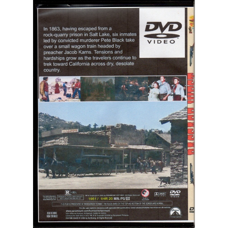 PASSAGE WEST - JOHN PAYNE & DENNIS O&#039;KEEFE  ALL REGION DVD
