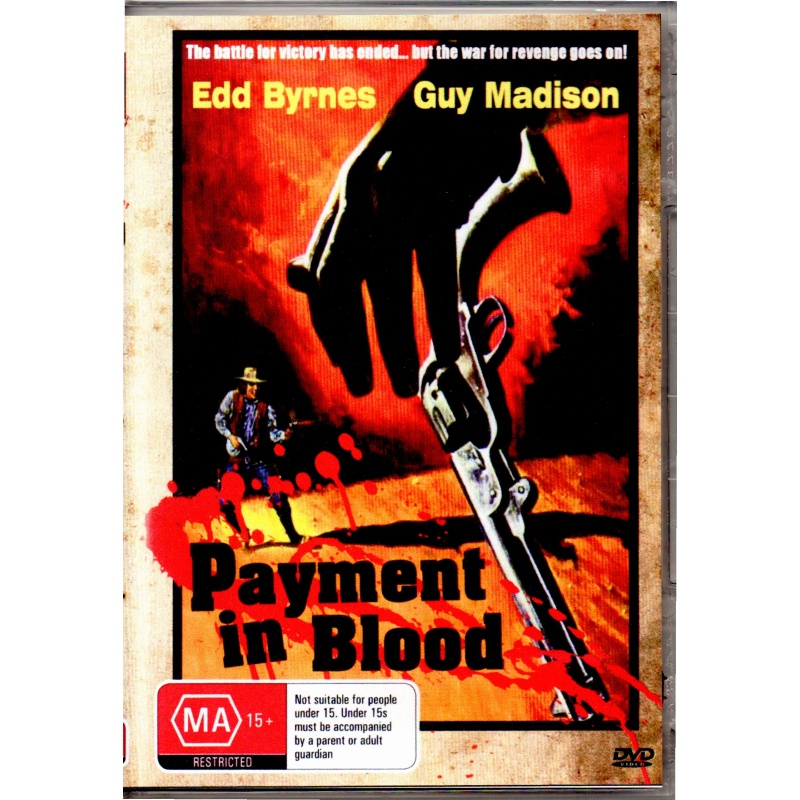 PAYMENT IN BLOOD- GUY MADISON ALL REGION DVD